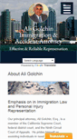 Mobile Screenshot of golchinlaw.com